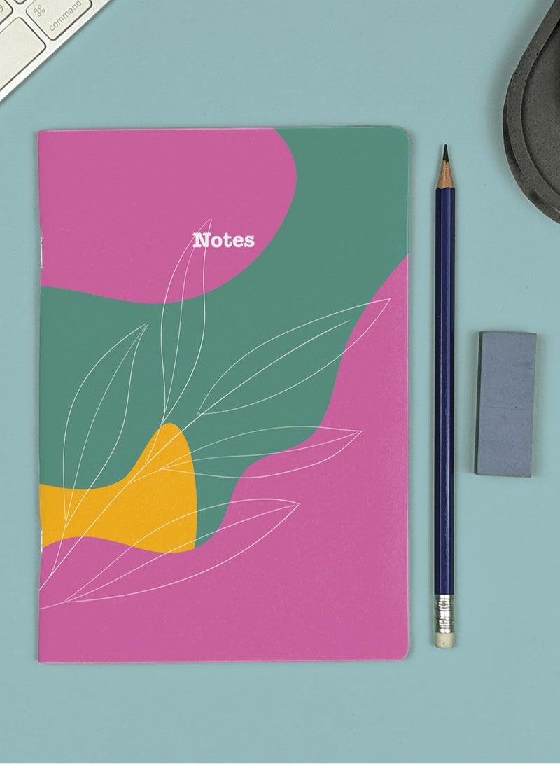 Dxign Co - Personalised A5 Notebook, Garden Phlox, 72 Pages - Image 2