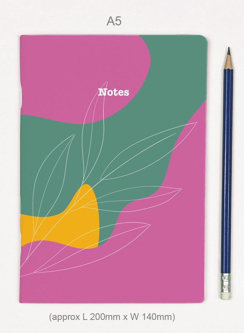 Dxign Co - Personalised A5 Notebook, Garden Phlox, 72 Pages - Image 4