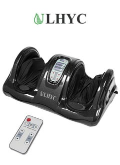 ULHYC Electric Foot Massager with Remote Control, Beating, Kneading, Pressing, Rolling, Acupressure Massager, Effectively Relieve Fatigue, Promote Blood Circulation, Improve Sleep Quality, Enhance Immunity  - Image 1