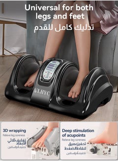 Electric Foot Massager with Remote Control, Beating, Kneading, Pressing, Rolling, Acupressure Massager, Effectively Relieve Fatigue, Promote Blood Circulation, Improve Sleep Quality, Enhance Immunity - pzsku/ZEEF61163FEFB1B1F3247Z/45/_/1732182808/b9a6cc75-5eda-498a-8dd0-7595217918b8