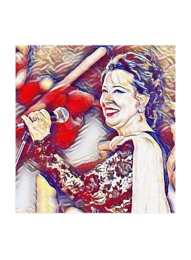 RYN Nagat Al-Saghira MDF Wall Art Multicolour 30x30centimeter - Image 1