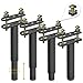 Novamer Novamer 4Pcs Adjustable Metal Bed Frame Support Legs, Bed Frame Center Slats Heavy Support Leg, Extra Durable Steel  - Image 2