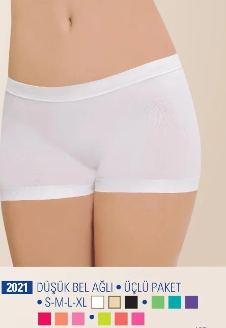 ان بي بي 2021 Low Waist Crotch Triple Pack Seamless