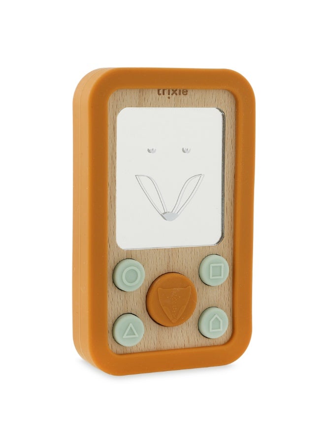 Trixie Wooden Silicone Baby Camera - Mr. Fox - 0+ Months - Image 1