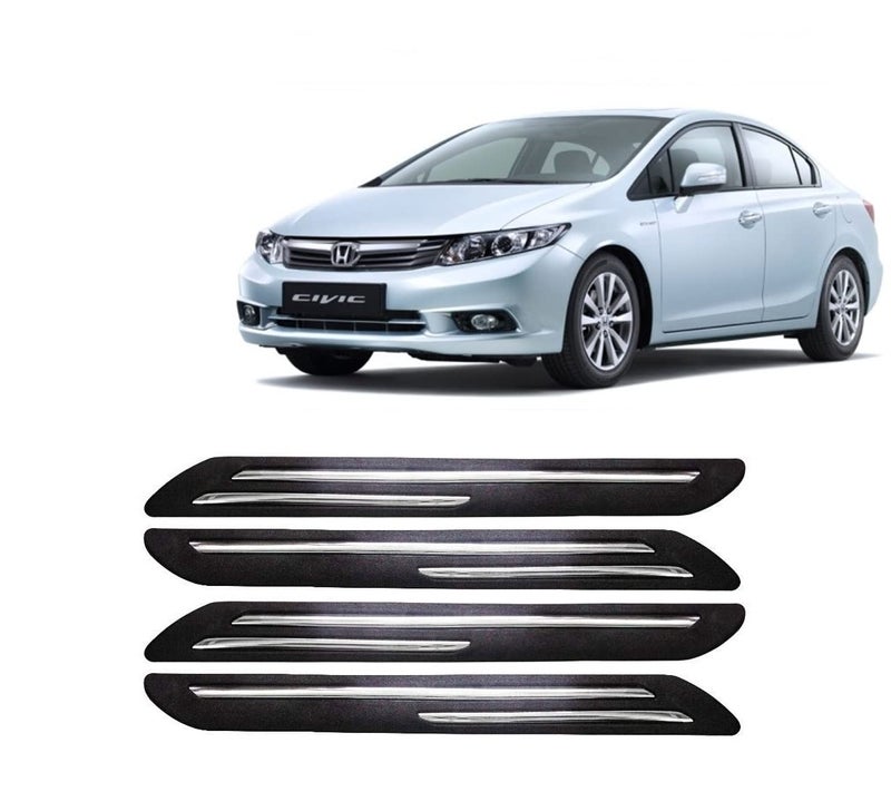 حماية بومبر السيارة لهوندا سيفيك (2006-2012) - (شريط كروم)