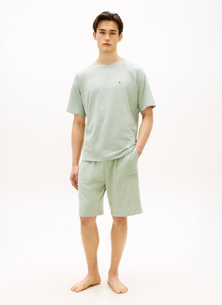TOMMY HILFIGER Essential Logo Terry Lounge Shorts - Image 4
