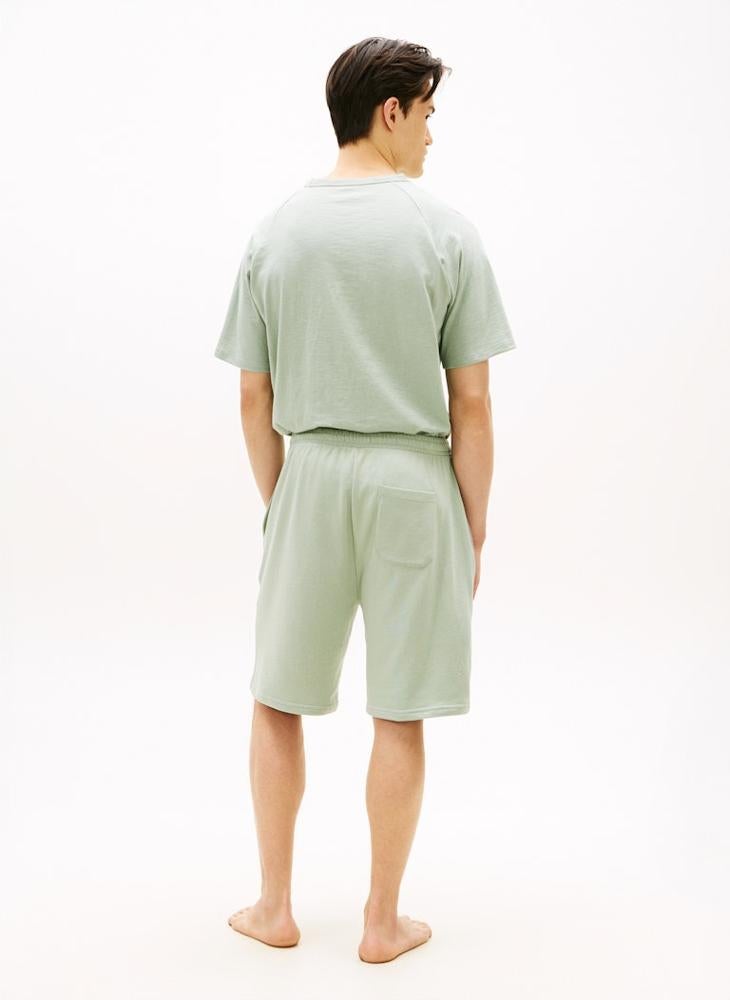 TOMMY HILFIGER Essential Logo Terry Lounge Shorts - Image 2