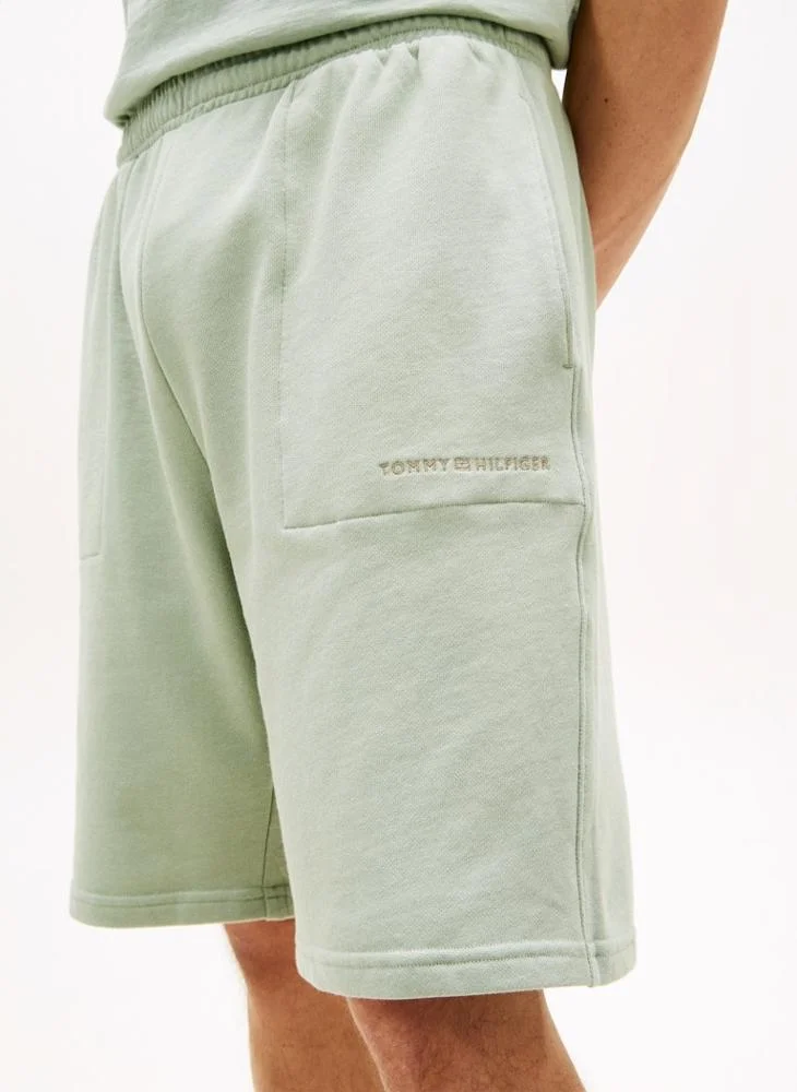 TOMMY HILFIGER  Essential Logo Terry Lounge Shorts for Men | Best Price UAE
