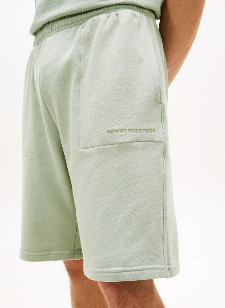 TOMMY HILFIGER Essential Logo Terry Lounge Shorts - Image 3