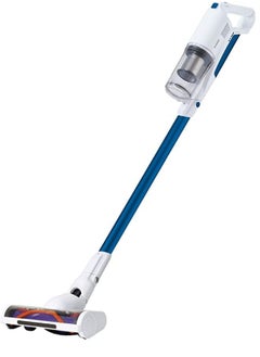 VC9692 Vacuum Cleaner, Mesh and HEPA Filter, Charging Time 4-5hrs, Operation time upto 45mins, 3 Speed Mode, Floor LED Light, Wall Charger, 2-in-1 Nozzle - White Blue