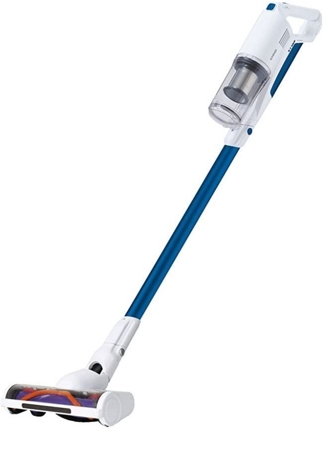 KHIND - VC9692 Vacuum Cleaner, Mesh and HEPA Filter, Charging Time 4-5hrs, Operation time upto 45mins, 3 Speed Mode, Floor LED Light, Wall Charger, 2-in-1 Nozzle - White Blue - Image 1