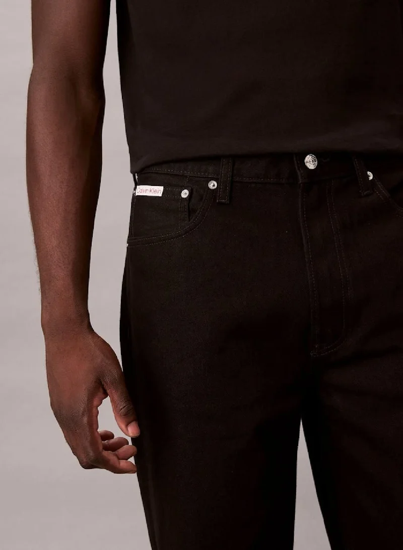 Calvin Klein Jeans CK CLASSIC BLACK Baggy Jeans for Men | Best Price UAE