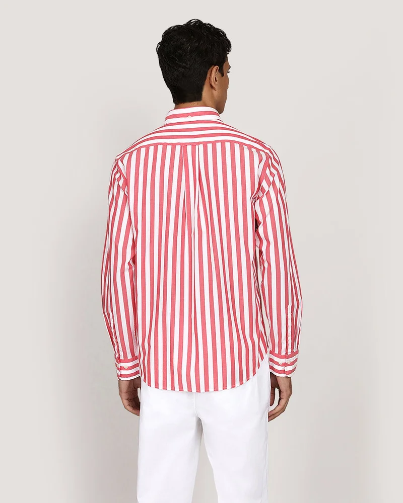 GANT Regular Classic Poplin Stripe Shirt