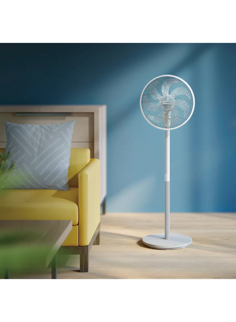 Philips Pedestal Fan 2000 Series 2 Years Warranty 48 W CX2550/00 White - Image 3