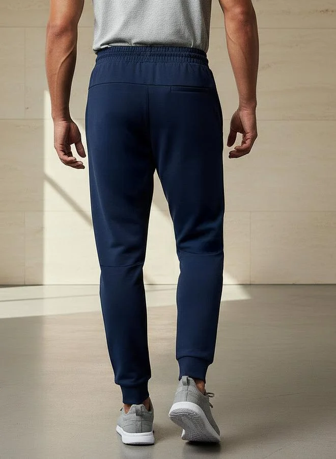 Splash Active BLUE Men Regular Fit Joggers with Pockets for Men | Best Price UAE