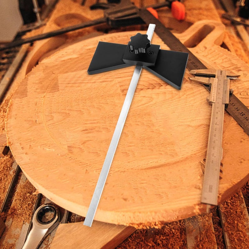 Precision Center Finder Scriber Gauge Woodworking Tool for Measurement and Layout - Image 5
