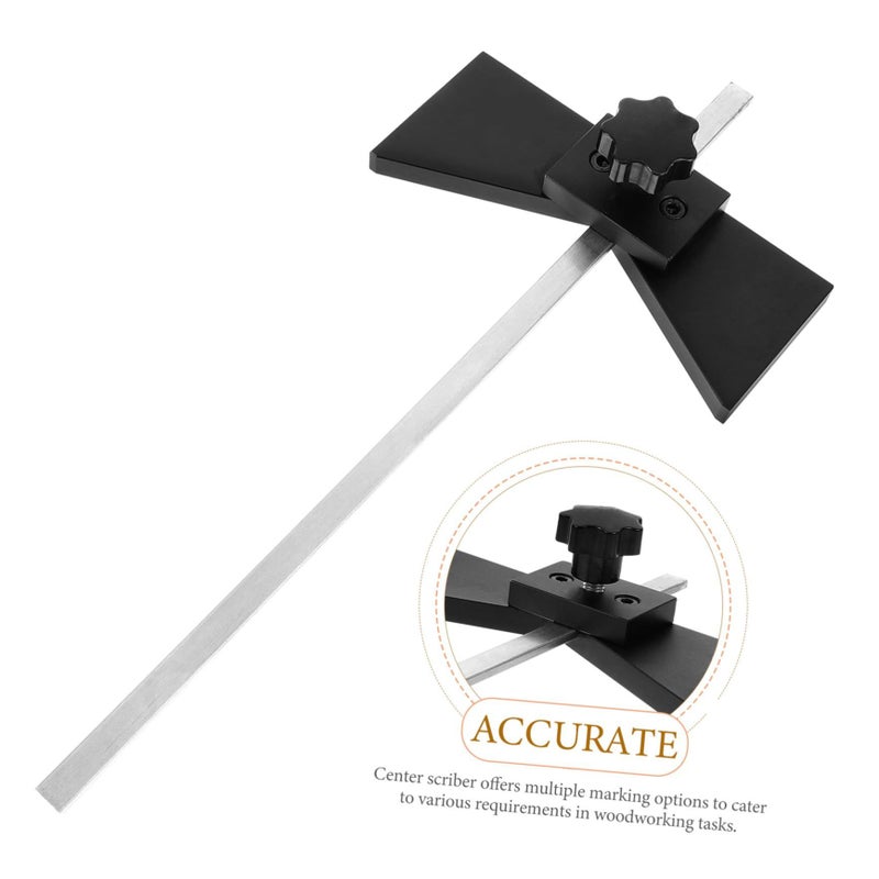 Precision Center Finder Scriber Gauge Woodworking Tool for Measurement and Layout - Image 3