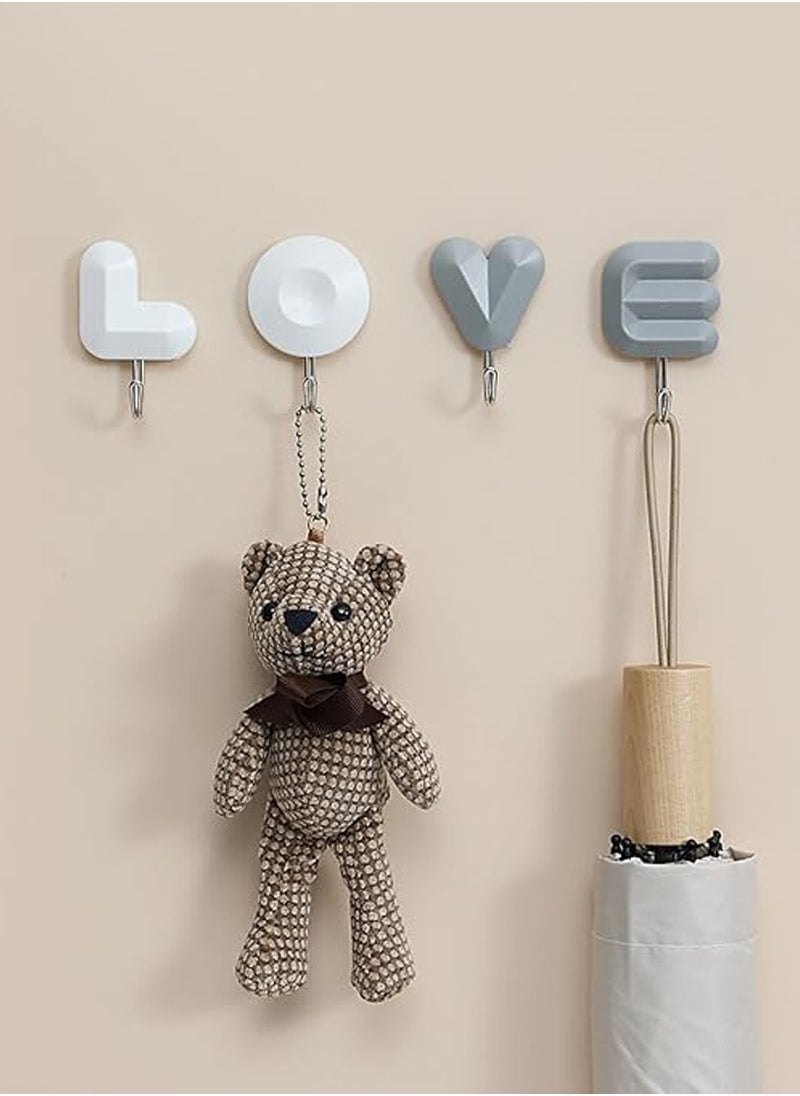 Generic - Small Hook For All Purposes - Love Style 4 pcs - Image 1