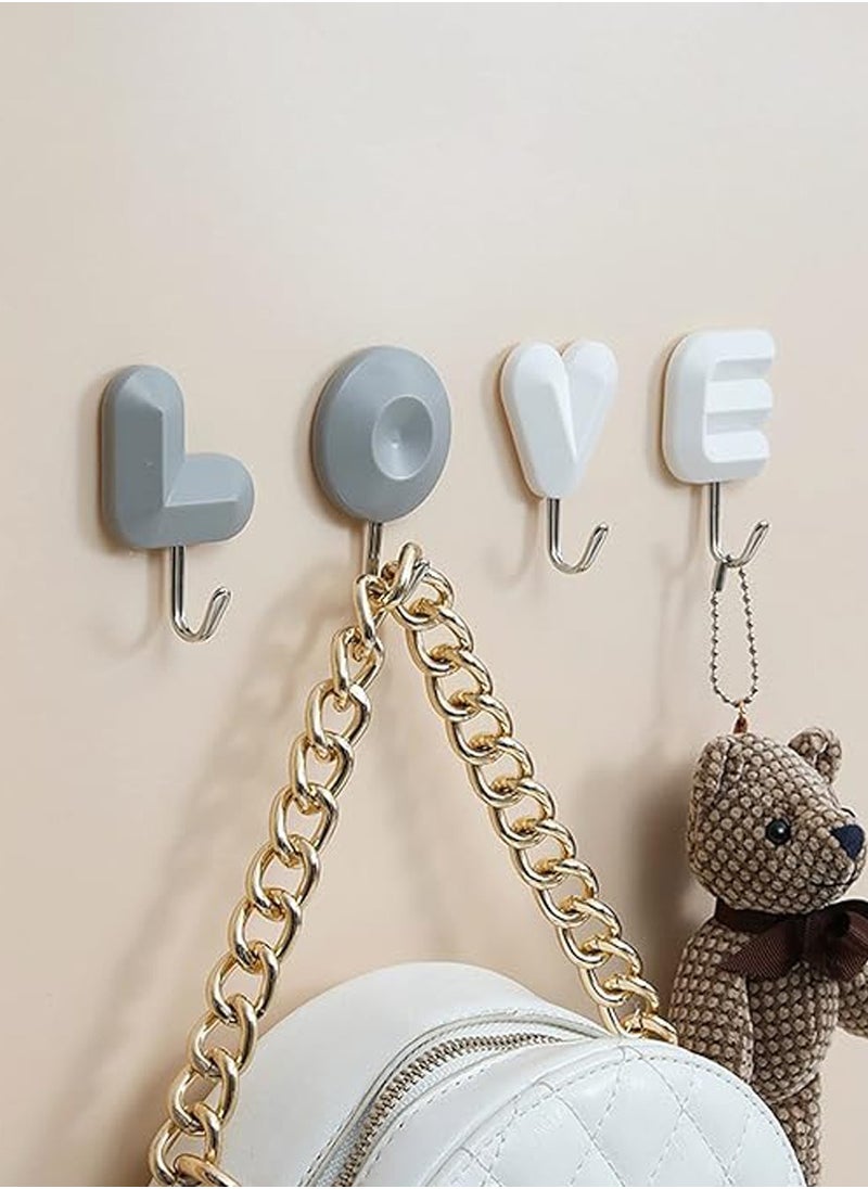 Generic - Small Hook For All Purposes - Love Style 4 pcs - Image 1