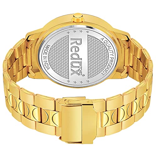 REDUX Mw-404 Stainless Steel Analogue Green Dial Watch for Mens & Boy's - Image 3
