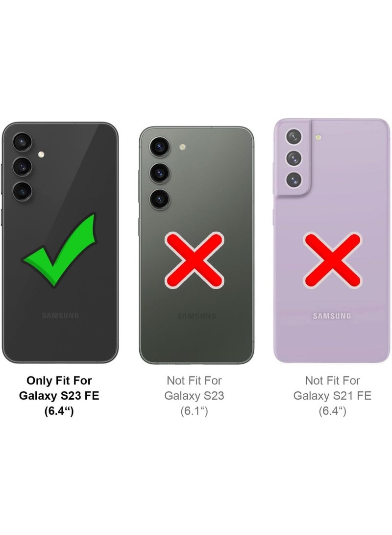 إينيكس جراب شفاف لهاتف Samsung Galaxy S23 FE مصنوع من السيليكون الناعم المقاوم للصدمات ومتوافق مع هاتف Samsung Galaxy S23fe - Image 5