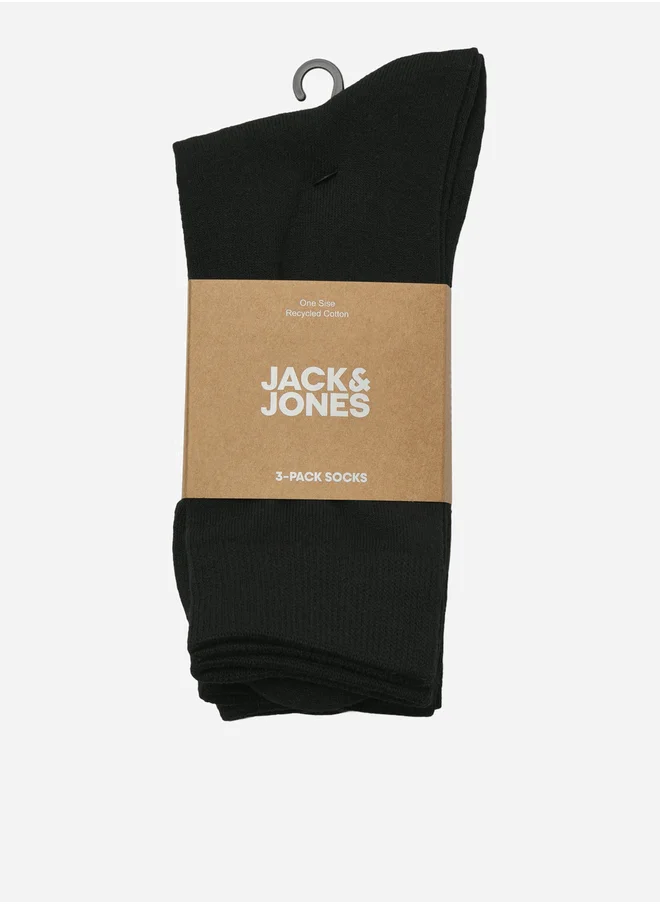 جاك اند جونز Set of 3 - Crew Socks