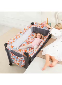 MAAS Portable and Comfortable Baby Crib and Bassinet - Breathable, Padded, Soft, Easy to Fold and Assemble  - Image 1