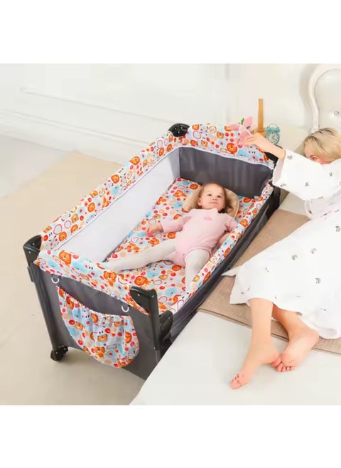 Portable and Comfortable Baby Crib and Bassinet - Breathable, Padded, Soft, Easy to Fold and Assemble