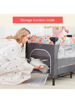 MAAS Portable and Comfortable Baby Crib and Bassinet - Breathable, Padded, Soft, Easy to Fold and Assemble  - Image 3
