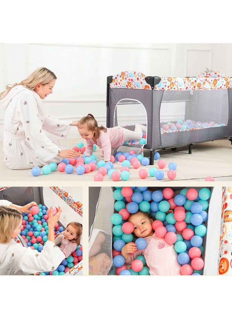 MAAS - Portable and Comfortable Baby Crib and Bassinet - Breathable, Padded, Soft, Easy to Fold and Assemble - Image 1