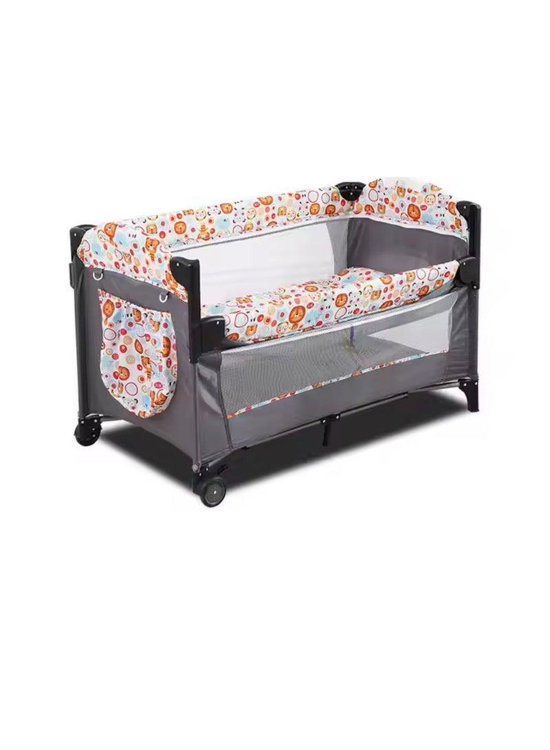 MAAS Portable and Comfortable Baby Crib and Bassinet - Breathable, Padded, Soft, Easy to Fold and Assemble - Image 4