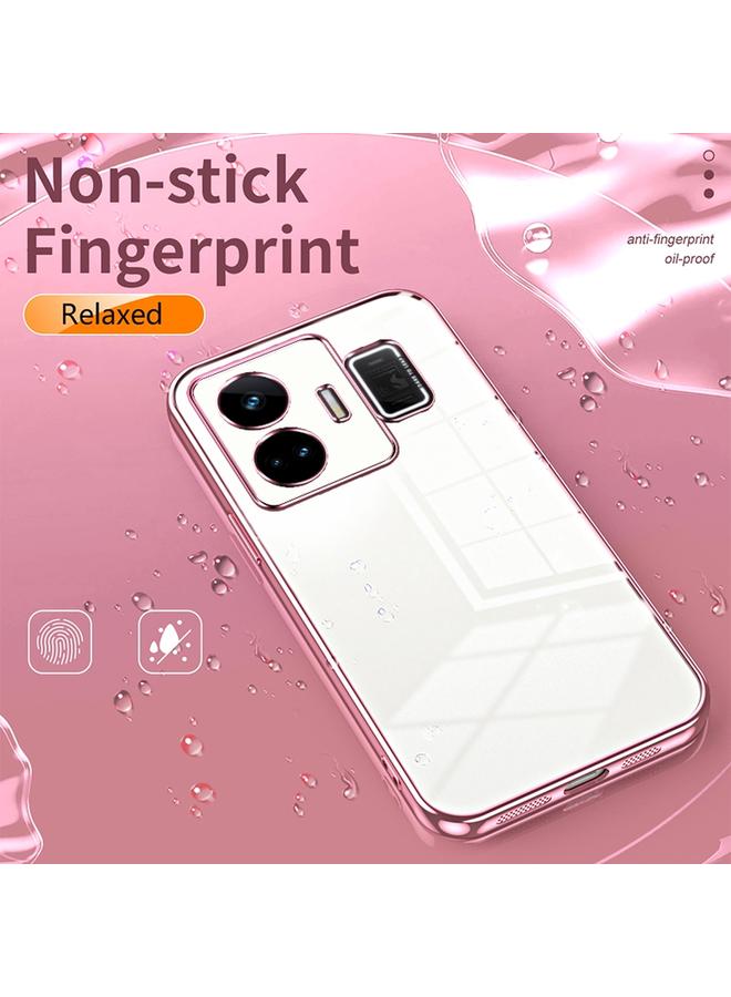 S-TOP Case For Realme GT Neo 5 / GT3 Transparent Plating Fine Hole Phone Case - Image 4