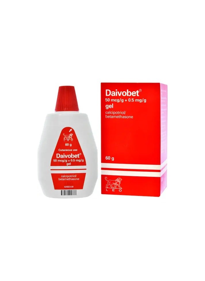 DAIVOBET - DAIVO-BET® 50 micrograms/g + 0.5 mg/g ointment calcipotriol 60 G - Image 1