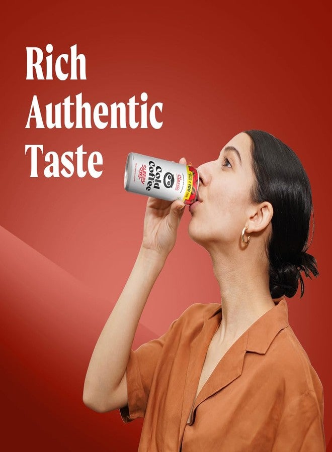Sleepy Owl Classic Cold Coffee | 230mL x 4 Cans | Thicker, Bolder, Creamier | Made With Real Milk & Coffee | No Preservatives - Image 5