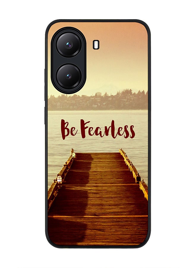 Stylizedd For Xiaomi Poco X7 Pro 5G Case,Slim fit Camera Protection, Shockproof Thin Phone cover  - Be Fearless - Image 1