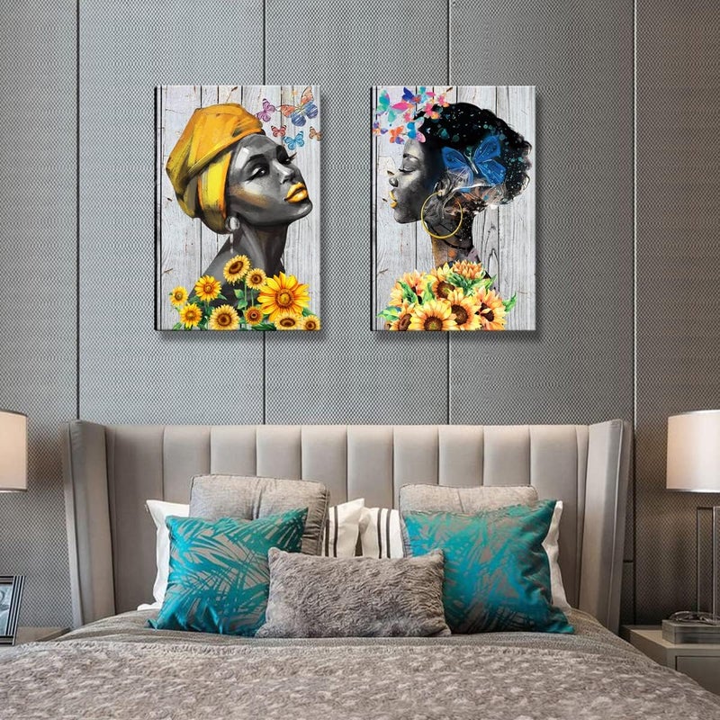 NCYEL Framed African American Wall Art Decor - Image 4