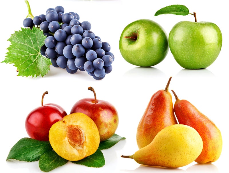 5 Ace fruits Sticker Poster|Kitched décor|Food Posters|size:12x18 inch,multicolor - Image 2