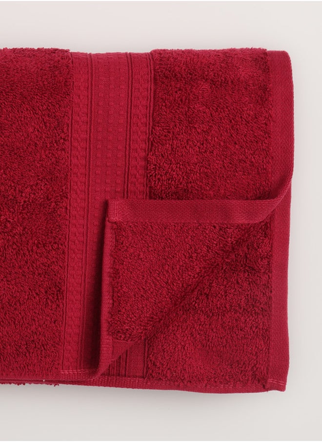 4 Piece Bathroom Towel Set - BRIX - 500 GSM - 100% Cotton Terry - 2 Bath Towel 70X140 cm & 2 Hand Towel 50x90 cm-Premium Touch-Quick Dry - Super Absorbent-Red - pzsku/ZEEF7B0434C8975AE611CZ/45/_/1718005811/85792e06-7b58-4d87-851e-54b618e83d4d