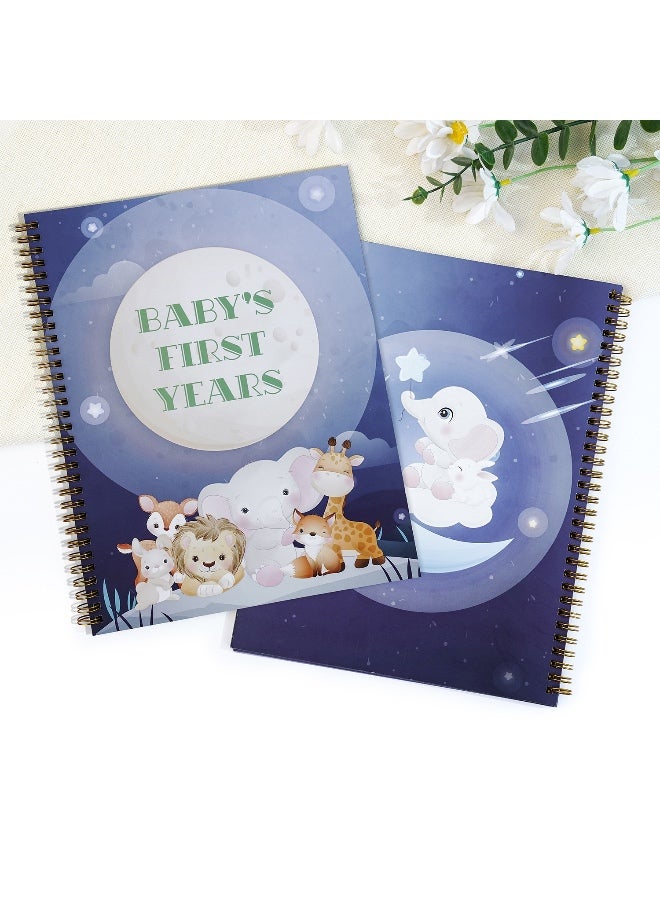 Memory Book for Baby Boy Girl, First 1 Year Baby Book First Years Journal - Monthly Milestone Keepsake Record Book Gender Neutral Pregnancy Gift for Baby Shower - Image 2