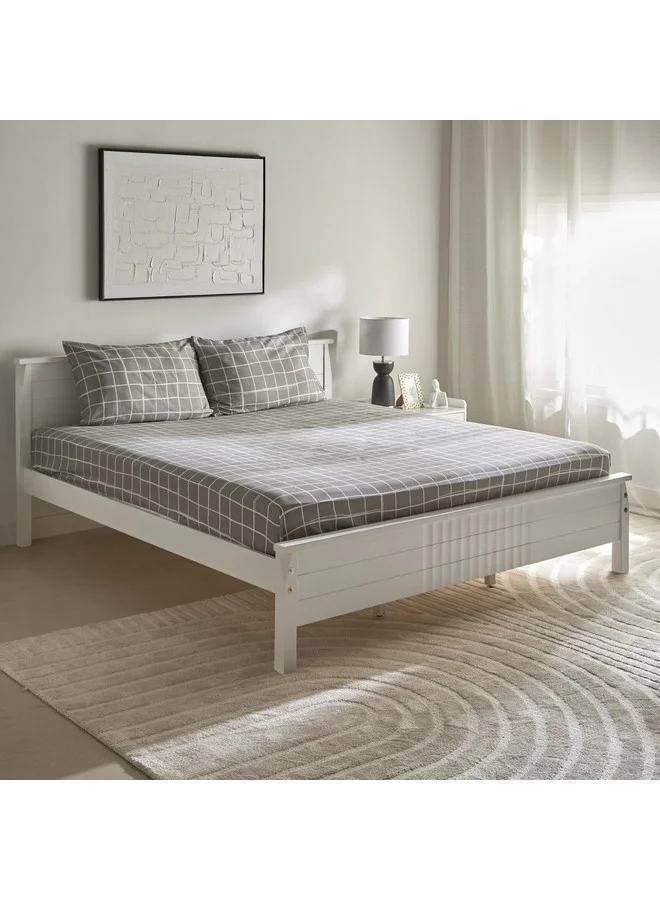 هوم بوكس طقم ملاءات سرير كينج أكارون  قطع  ×  سم