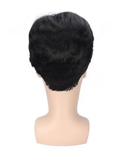 EBMINI New Fashionable Fluffy Short Hair Men's Wig  - Image 2
