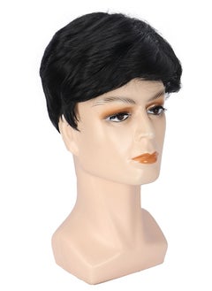 EBMINI New Fashionable Fluffy Short Hair Men's Wig  - Image 3