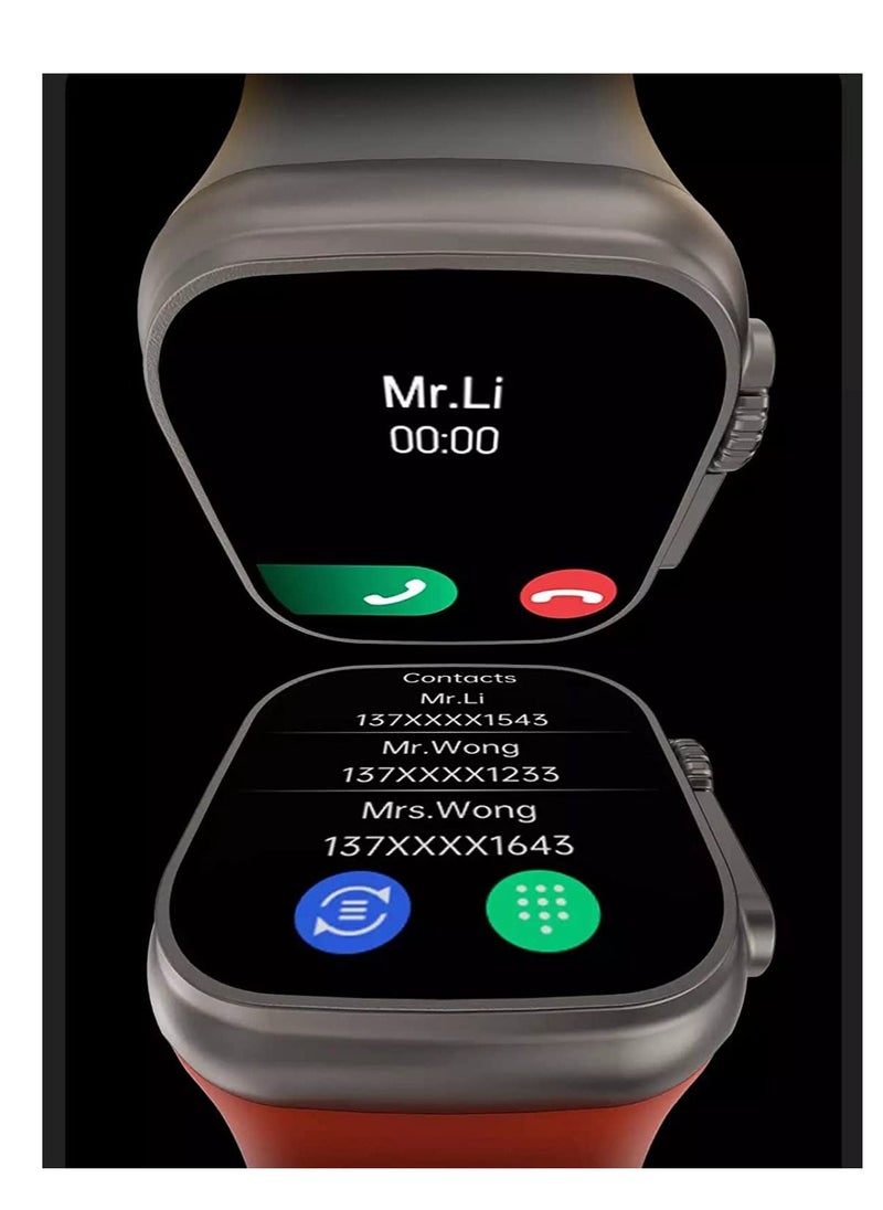 New S8 Ultra Max Smartwatch Series 8 S8 Smart Watch Ultra AI Voice Smart Watch 2.0inch Bluetooth Call Wriless Charging Watch 8 Ultra