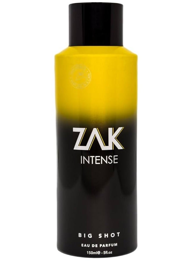 ZaK Intense Big Shot Eau De Parfum For Men -150 Ml - Image 1