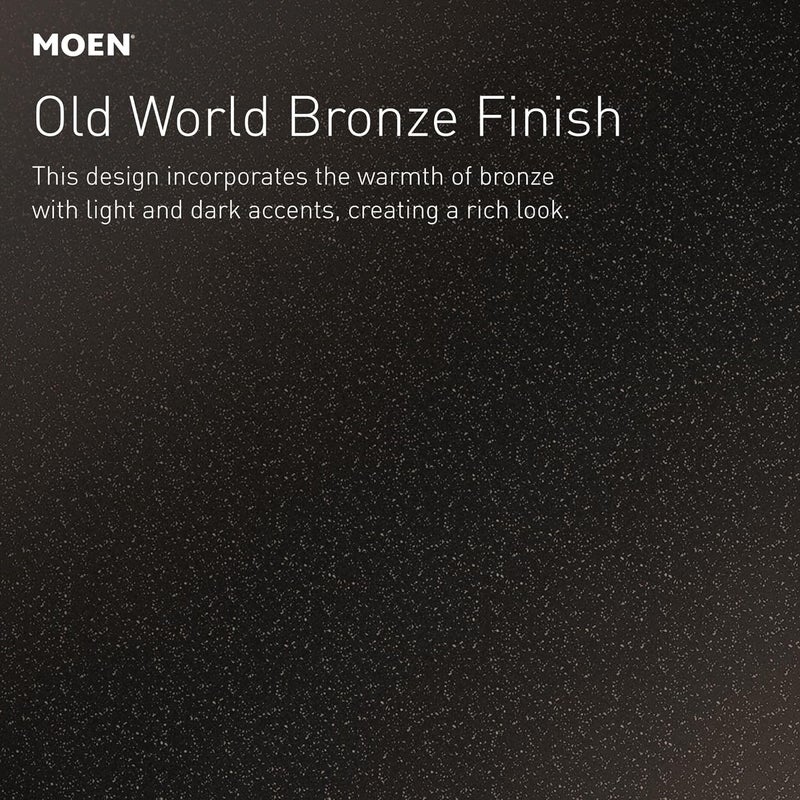 MOEN LR8724D1GOWB Securemount Designer Elegance Grab Bar With Grip Pads, Old World Bronze, 24-Inch - Image 5