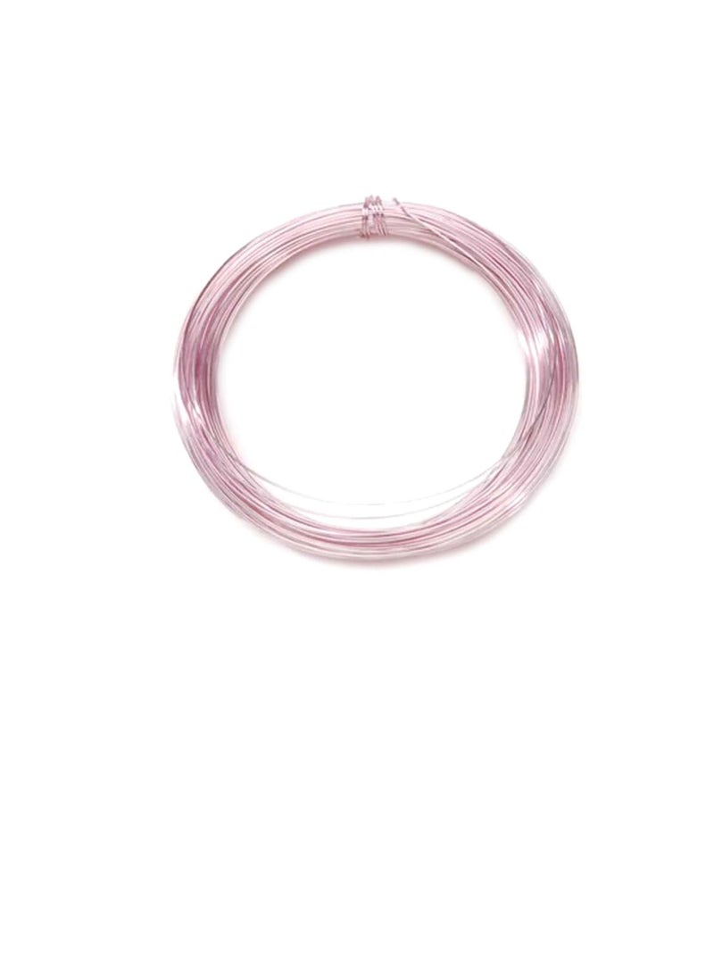 سلك كرافت ستة و عشرون مقياس وردي ثلاثون ياردة - Image 1