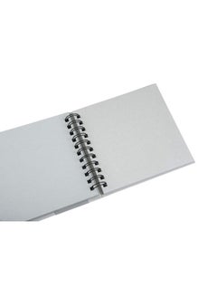 BRUSTRO BRUSTRO Toned Paper - Grey Sketchbook | A5, 120 GSM | 60 Sheets/120 Pages |Wiro Bound, Spiral, Drawing, Sketching, Acid-free Paper, Dry media, Mandala Art, Graphite, Charcoal, Colour pencils, Gel pens  - Image 3