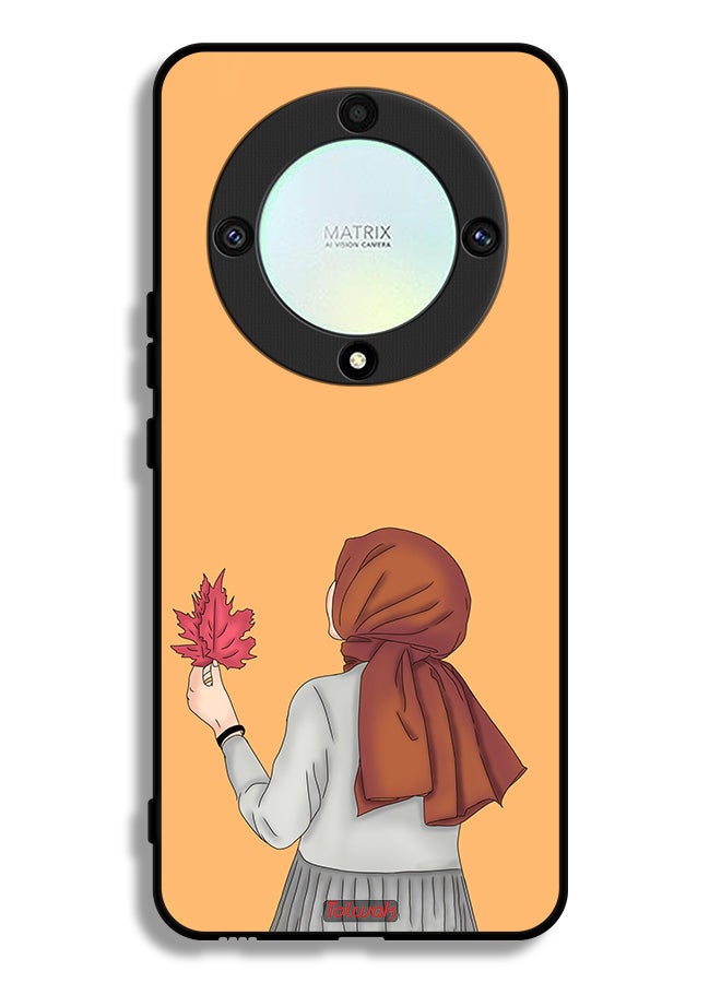 Tolwak Honor X9a Protective Case Cover Holding Leaf - Image 1