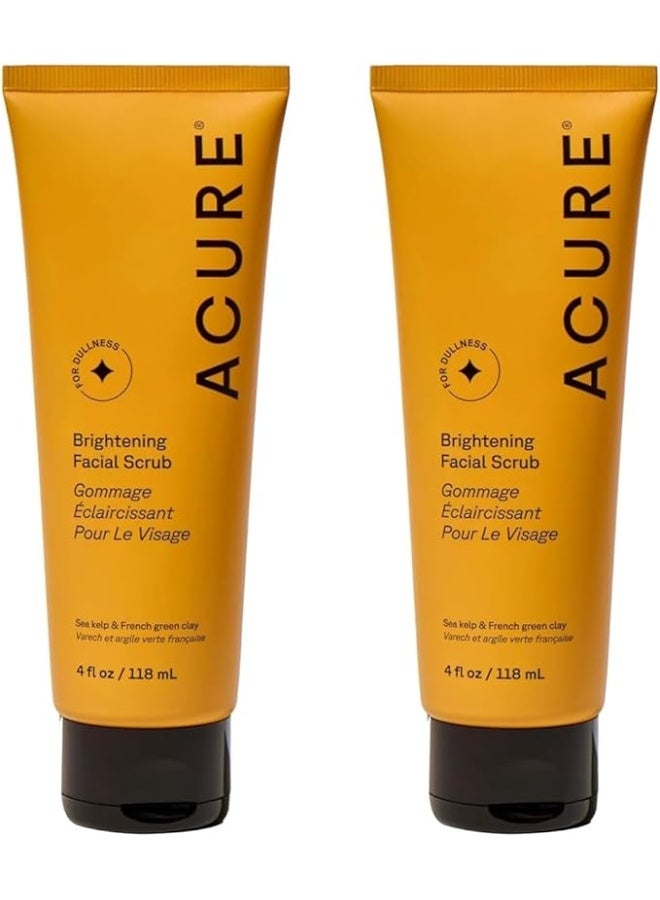 ACURE Brightening Scrub 118ml*2 Pack Excellent value for money - Image 2