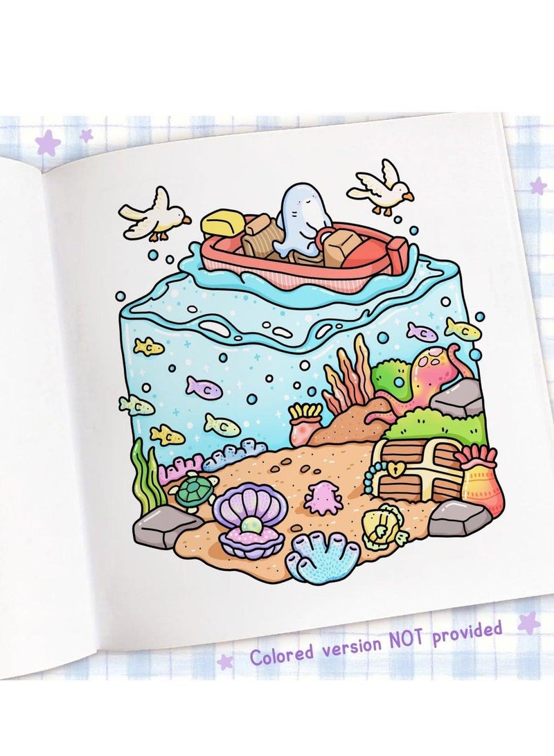 general Cozy Corner: Stress Relief & Relaxation Coloring Book for Adults, Teens, and Kids | Creative Art Therapy with Cozy Spaces Designs | Family-Friendly Mindfulness Activity - Image 2